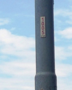 Numero di identificazione palo Enel